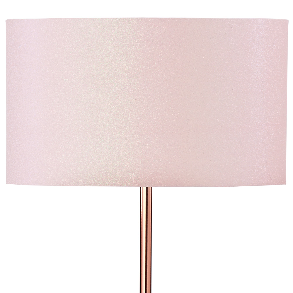 Wilko Pink Glitter Floor Lamp Image 3