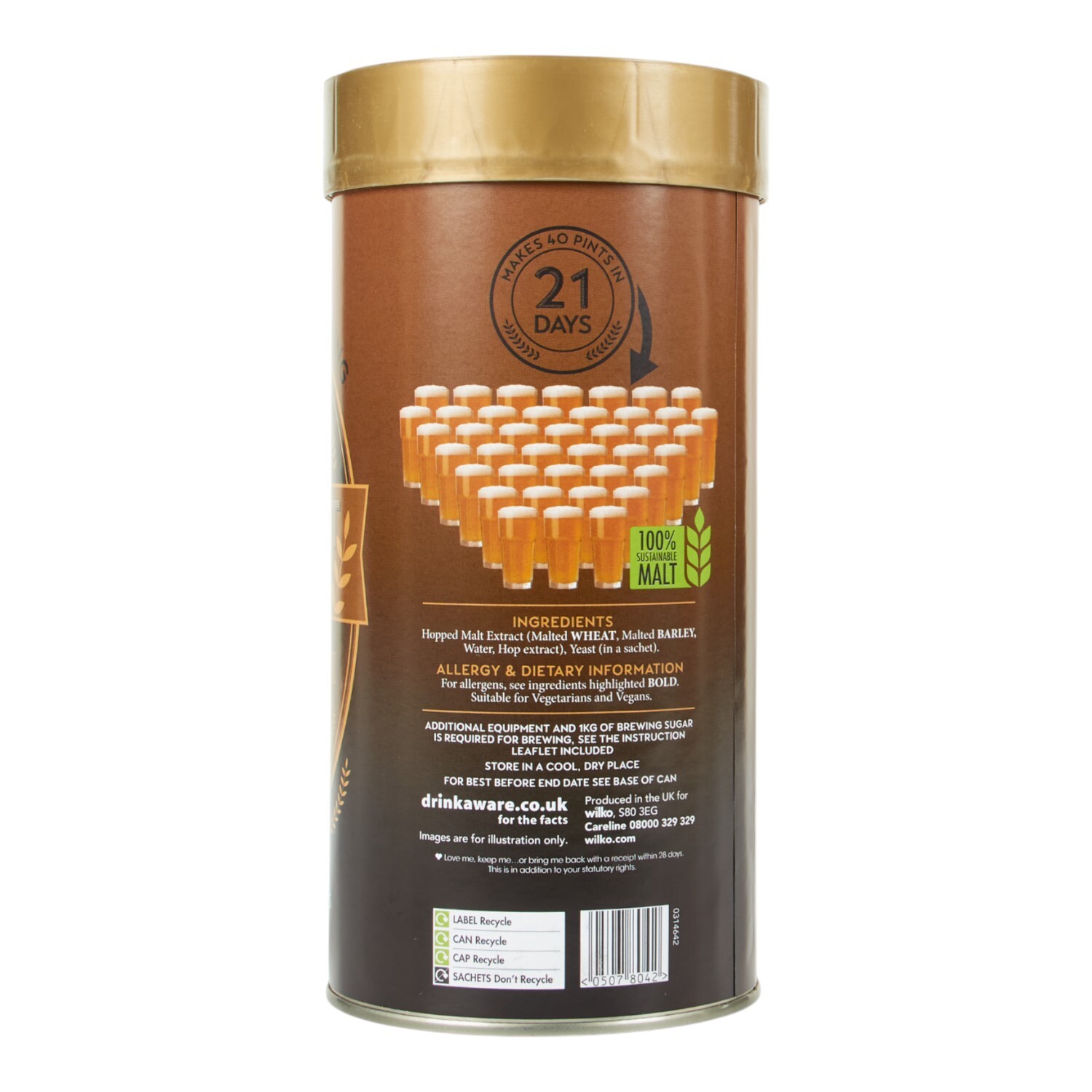 Wheat Beer Brewing Kit Image 2