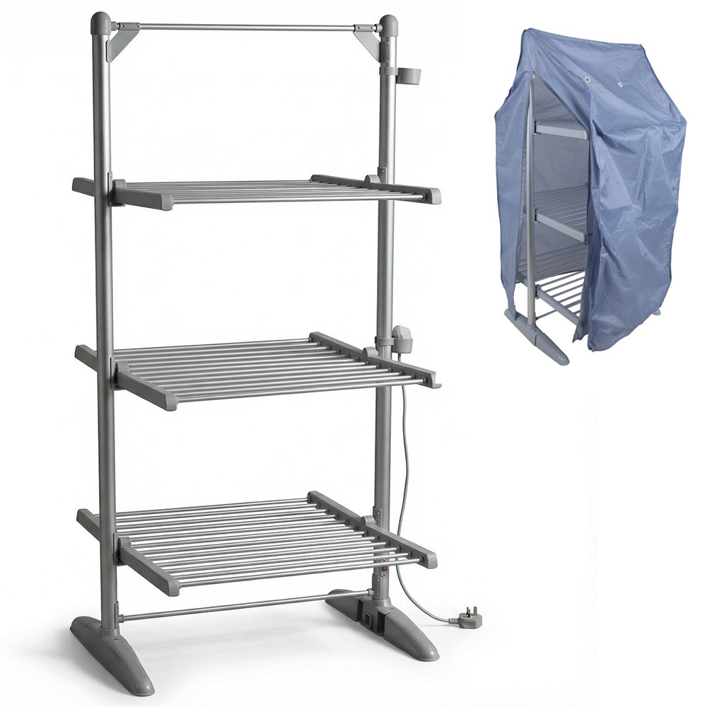 House Of Home 3-Tier Foldable Heated Airer Image 2