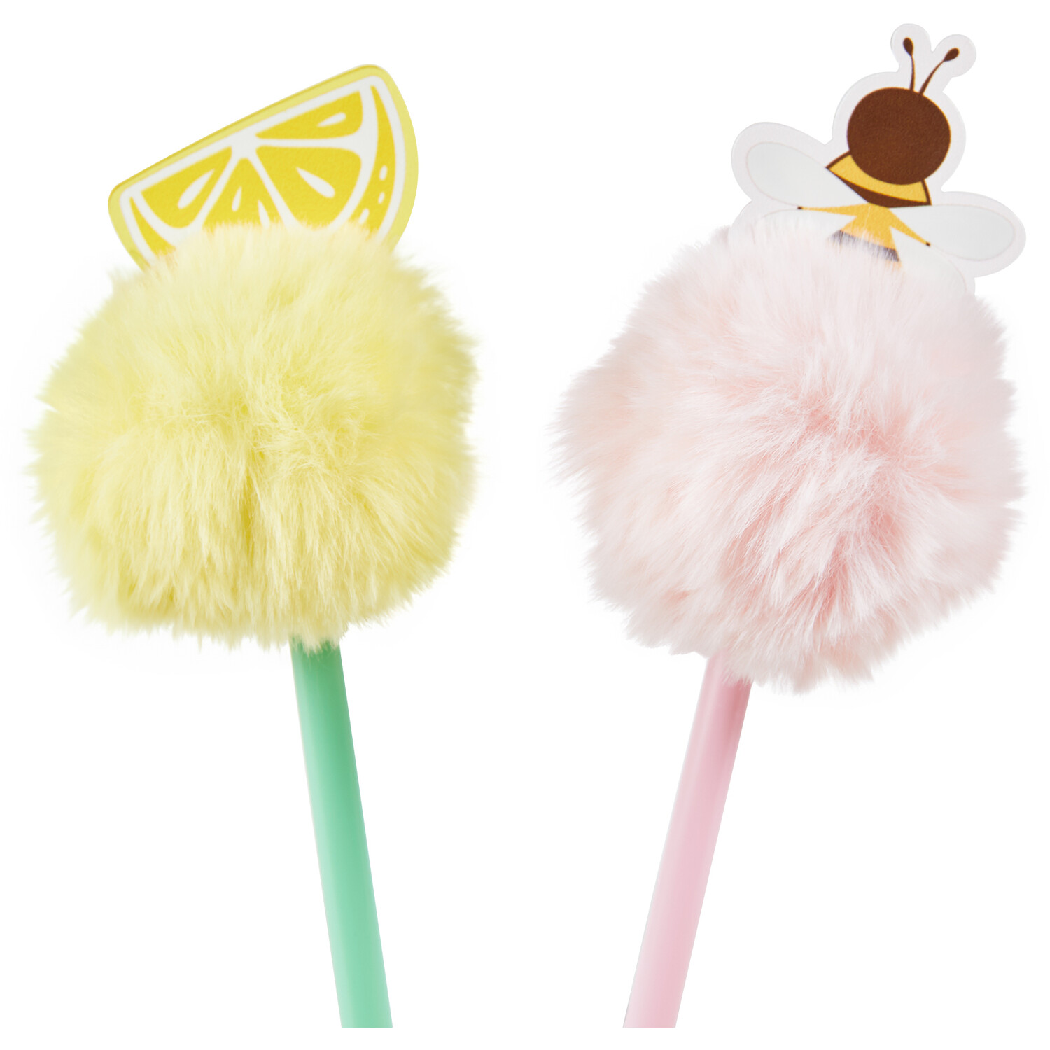 Lemon and Bee Pom Pom Pen Image 3