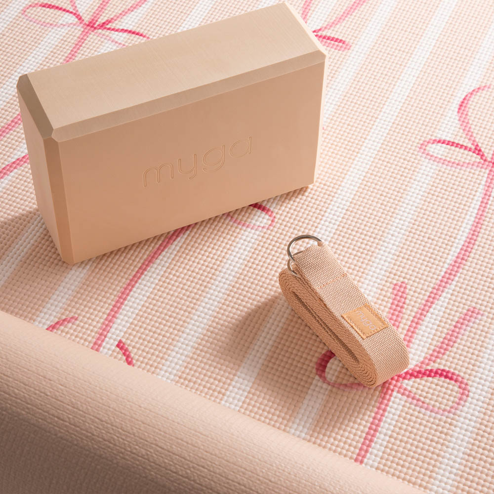 Myga Pink Bow Yoga Starter Set Image 2