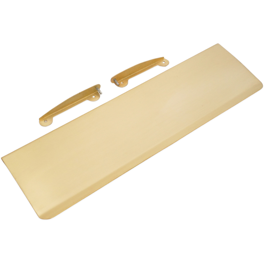 Spira Brass Satin Brass Small Letter Tidy Flap 275 x 80mm Image 3