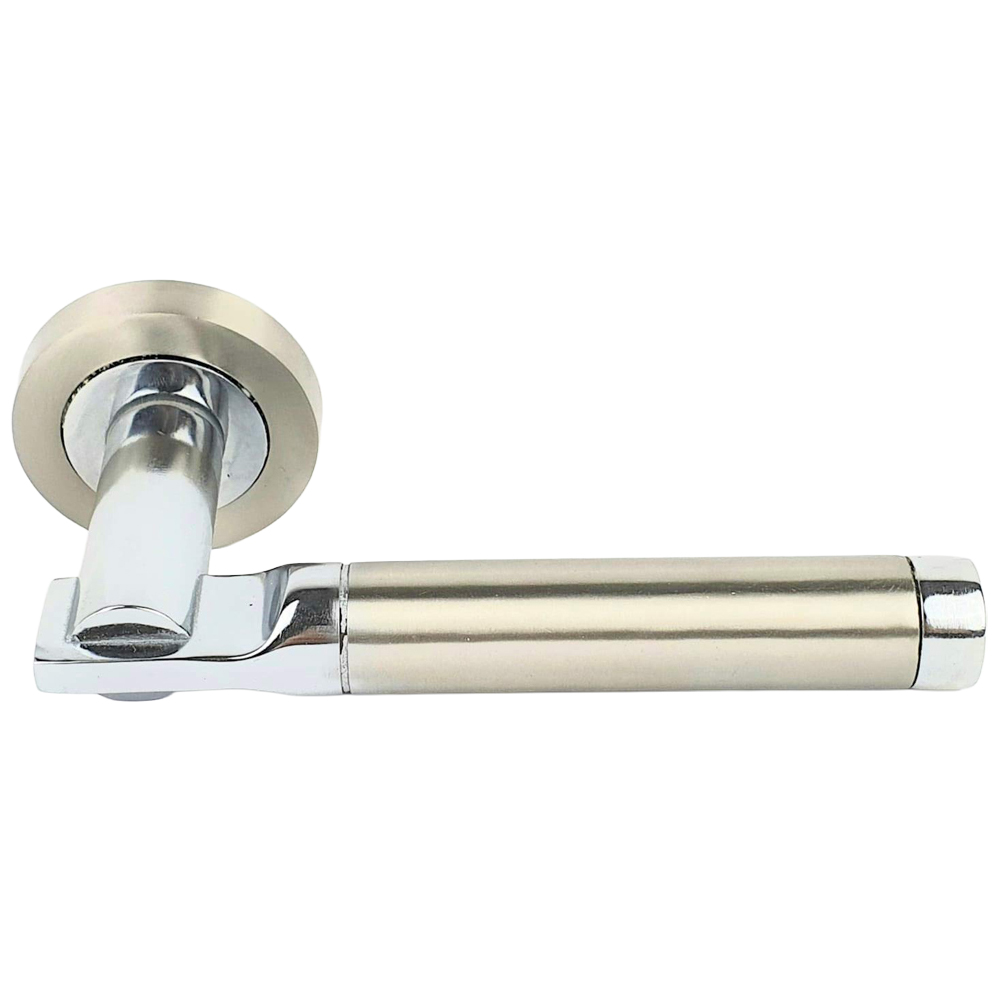 Golden Grace Duo Finish Electra Door Handle Set Image
