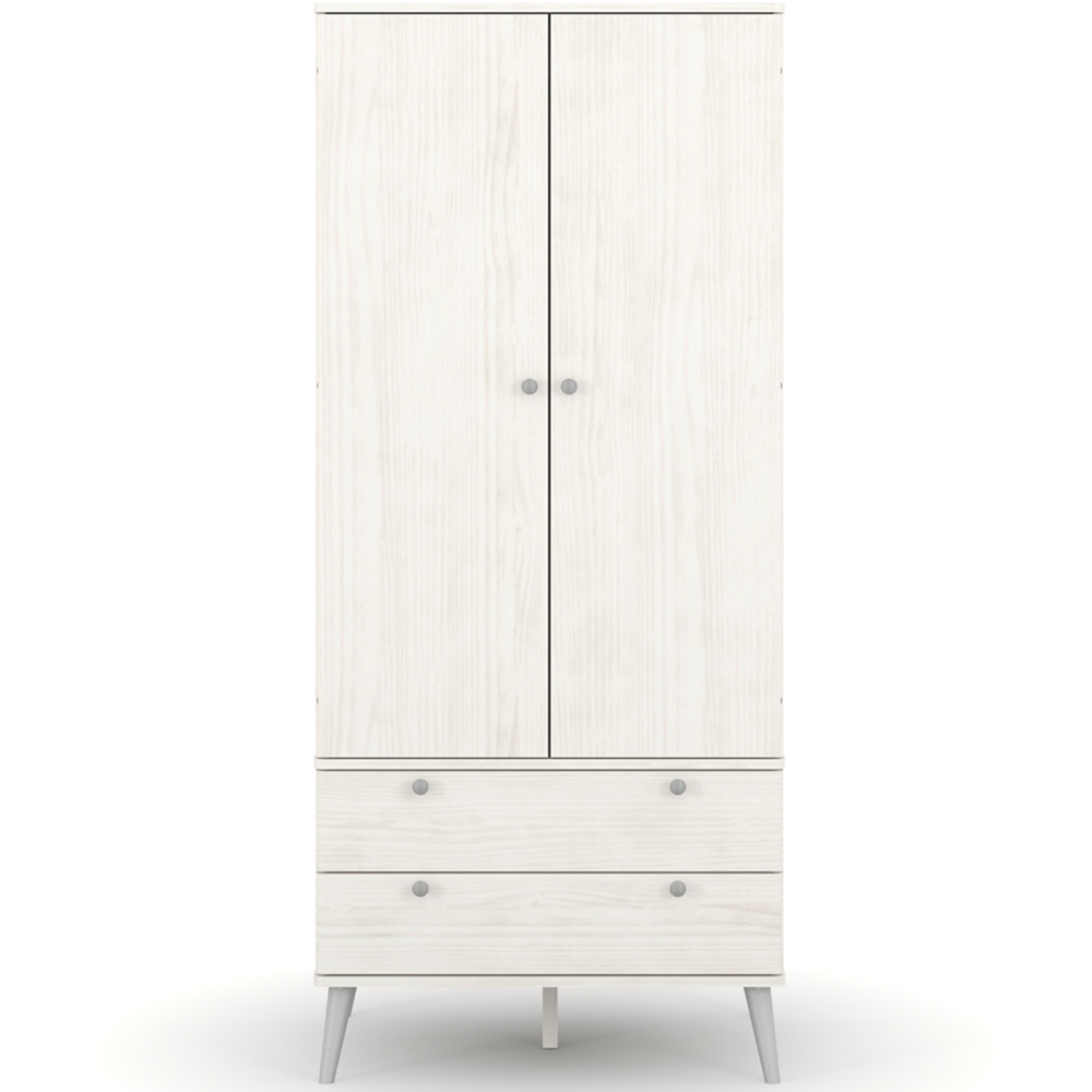 Core Products Augusta Curve 2 Door 2 Drawer Wardrobe Image 2