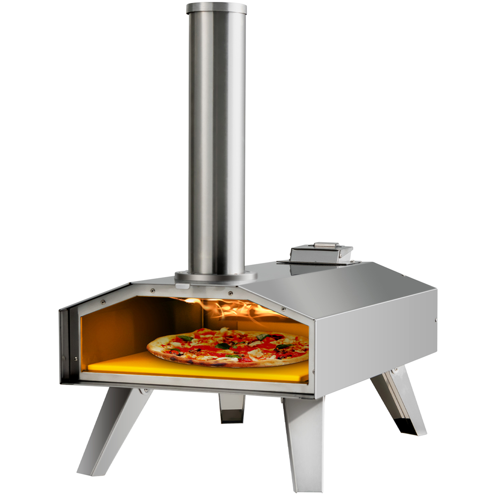 Costway Portable Outdoor Stainless Steel Pizza Oven Image 2
