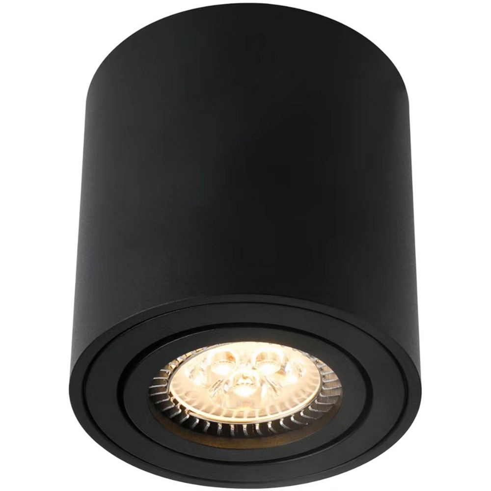 Nordlux Sabonis Black LED Surface Downlight Image 1
