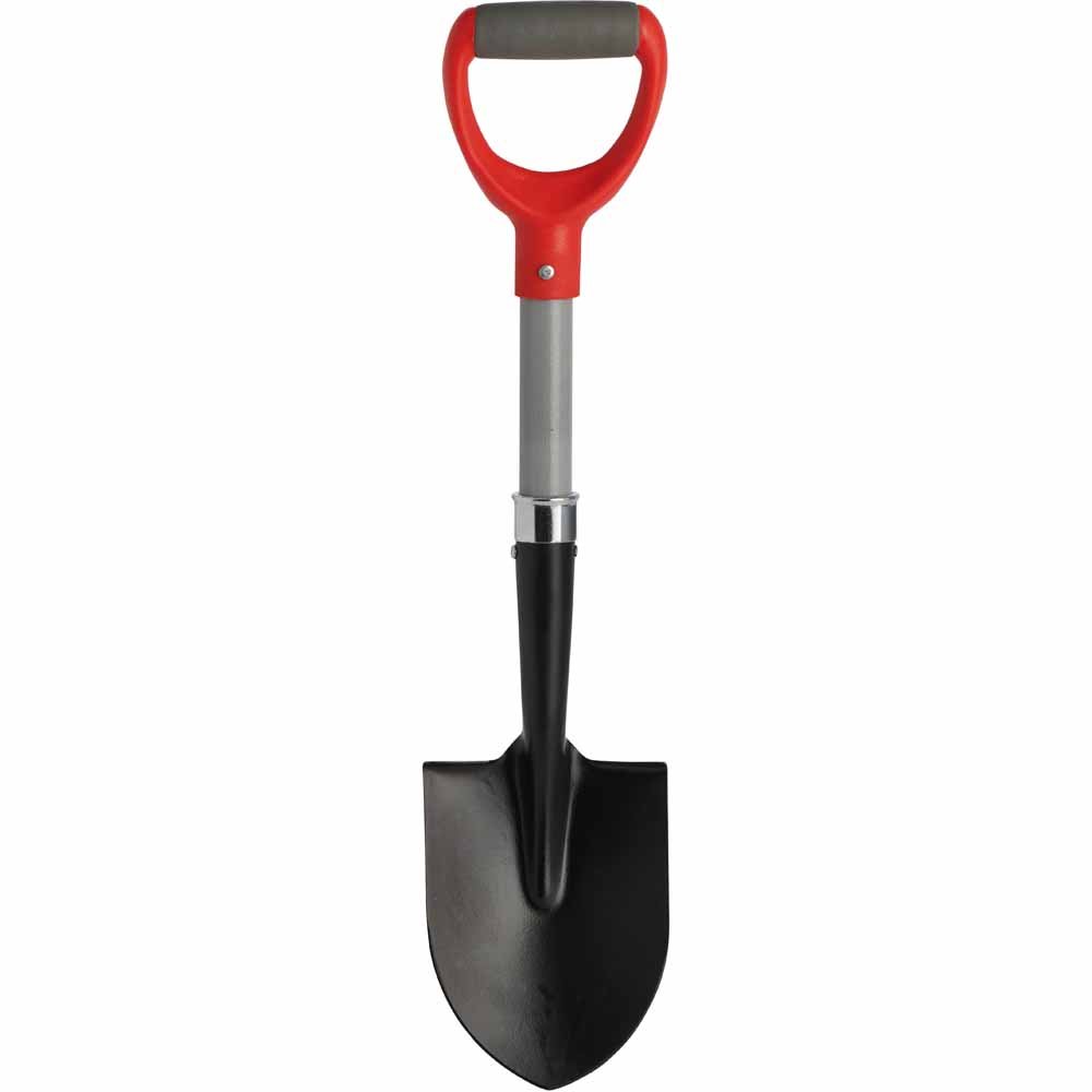 Wilko Micro Shovel Pointed Fibre Handle Image 1