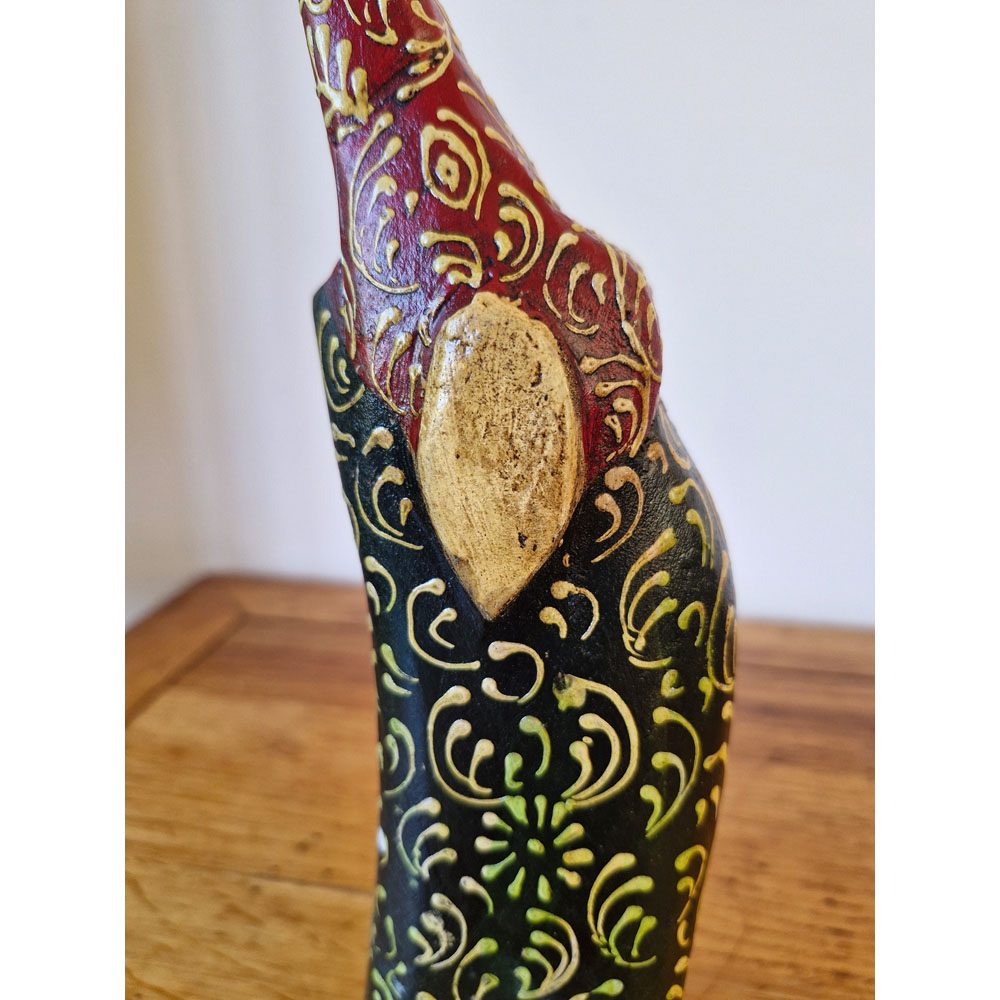 Inspirational Gifting Mango Wood Baby Elephant Sculpture 31cm Image 6