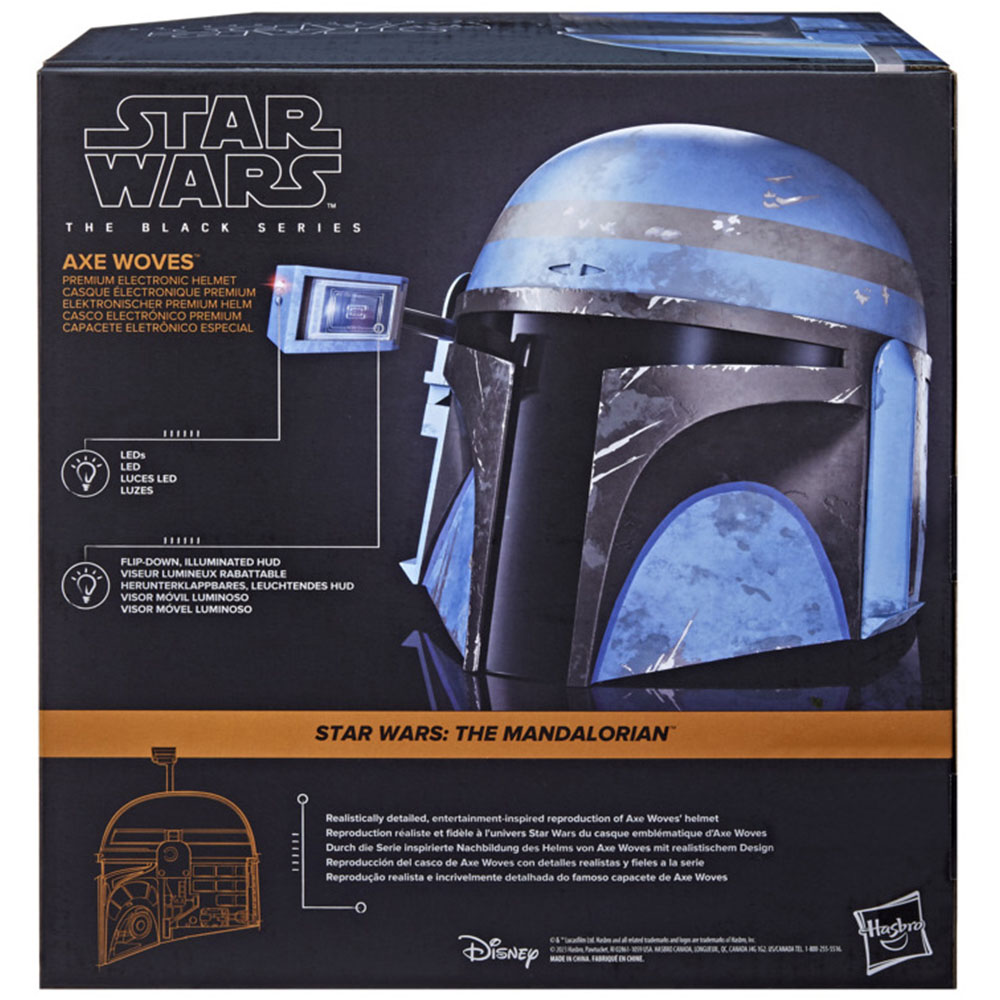 Hasbro Star Wars The Black Series Axe Woves Roleplay Helmet Image 9