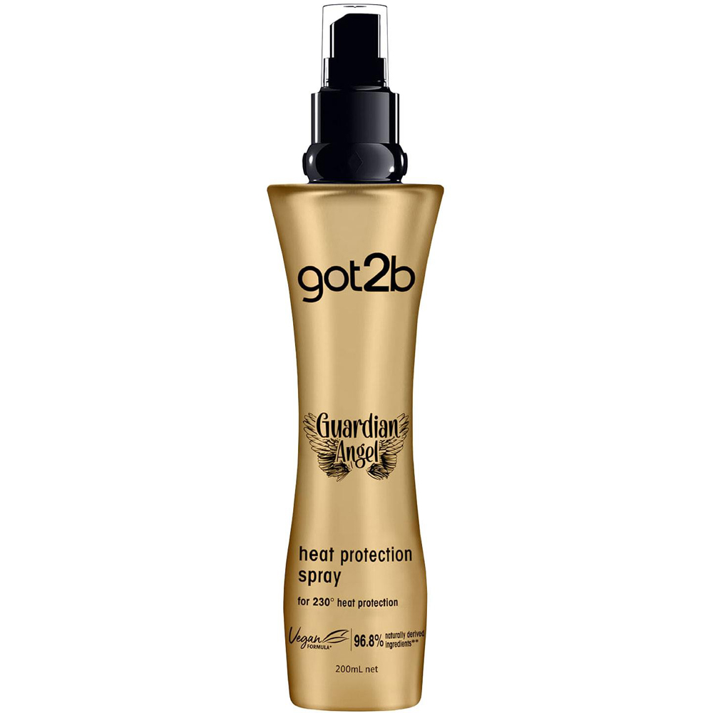 Got2b Guardian Angel Silicone-Free Thermal Shield Heat Protection Hair Spray 200ml 6 Pack Image 2