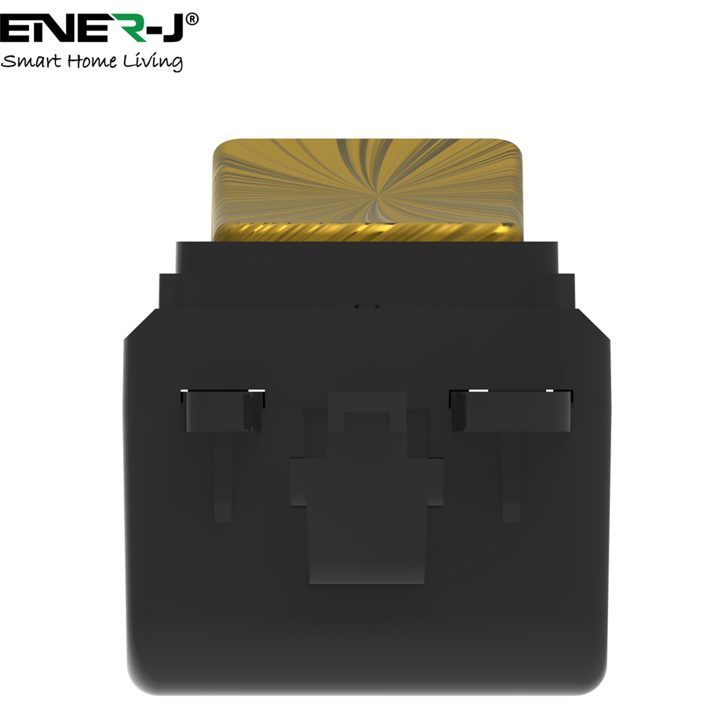 ENER-J Eco Series Antique Brass Wireless Kinetic Grid Switch Image 4