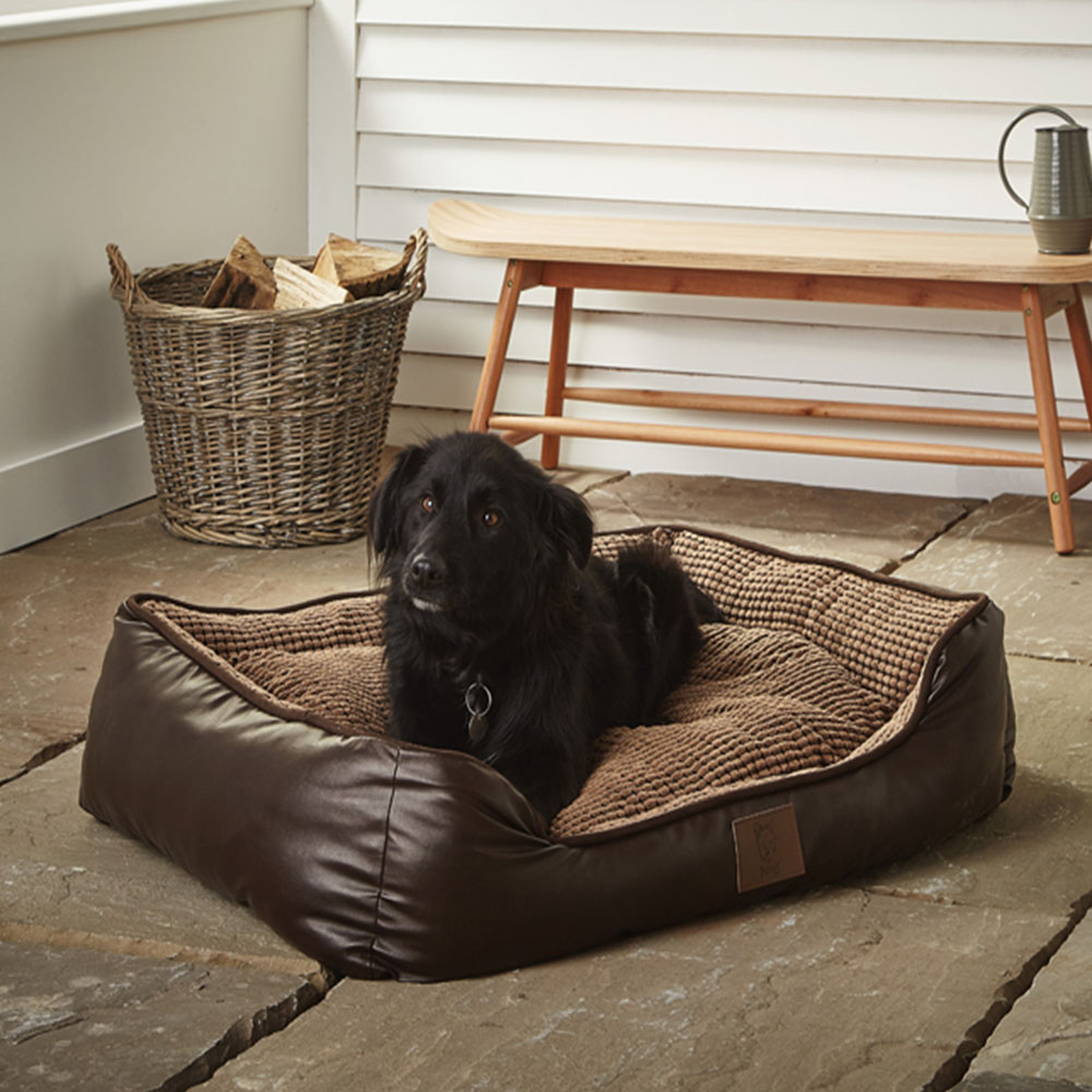 Bunty Tuscan Large Brown Pet Bed Image 2