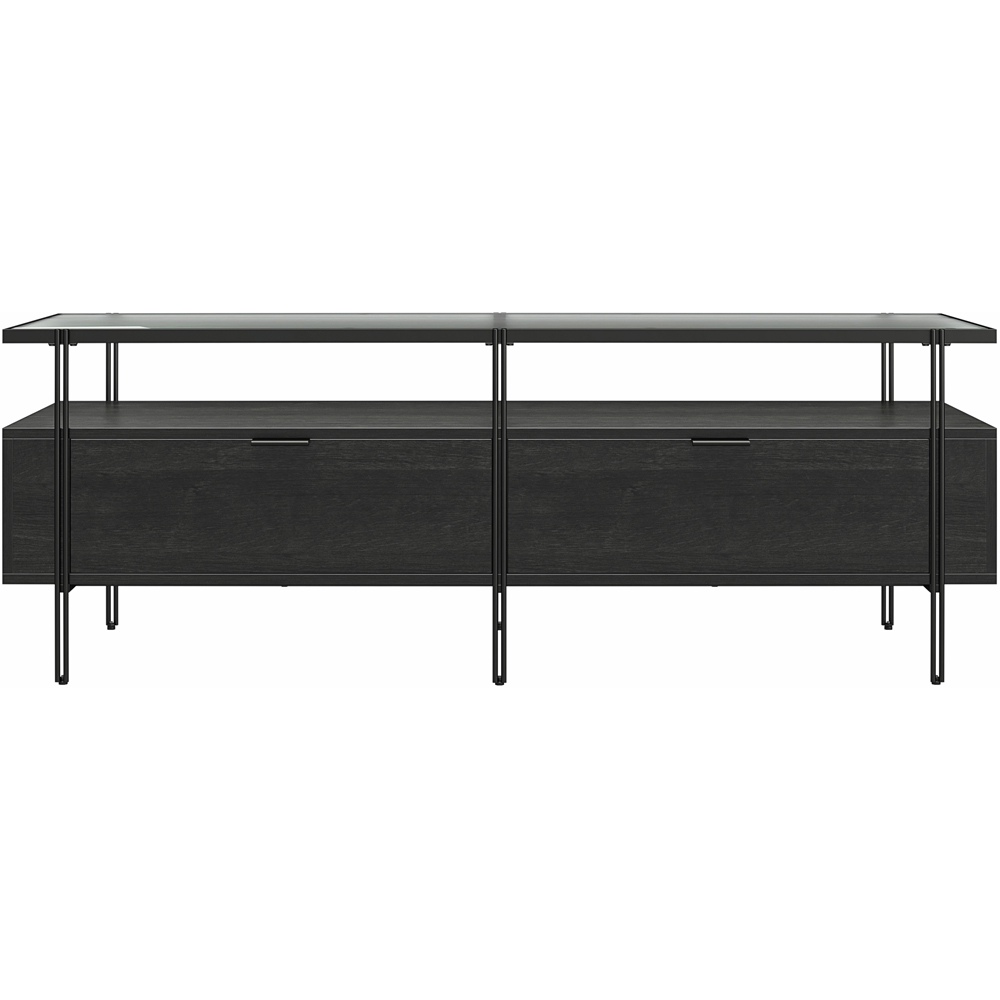 Dorel Wainwright Black Oak TV Stand Image 3