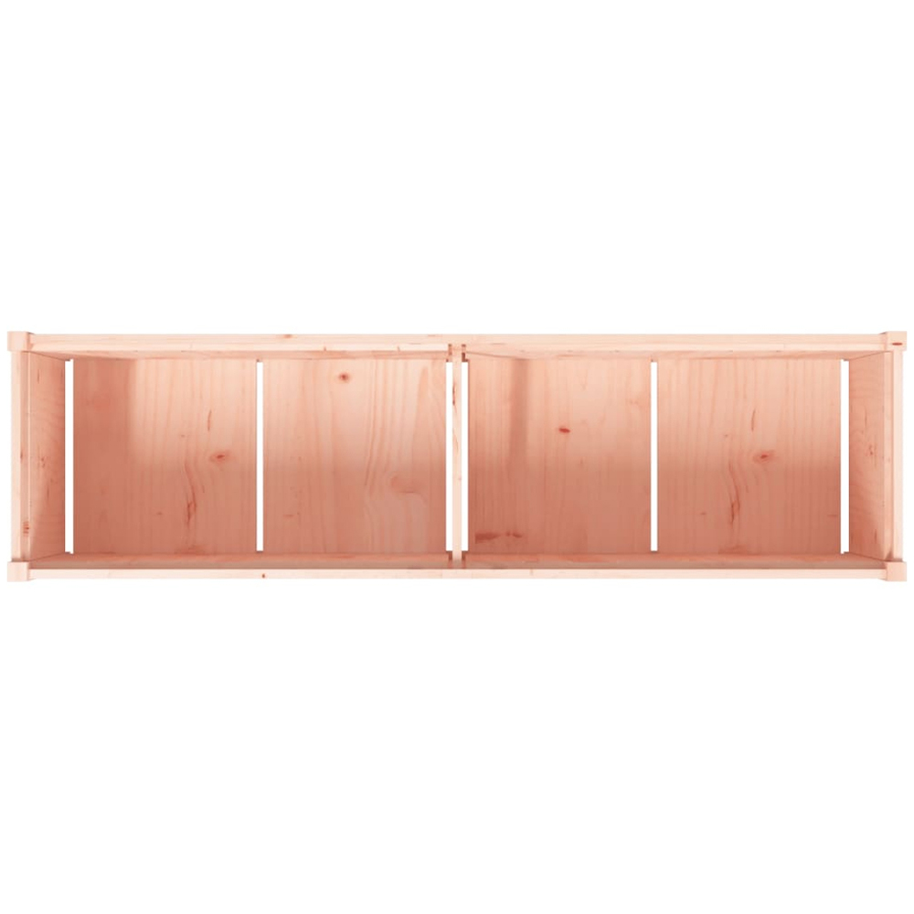 vidaXL Natural Solid Douglas Wood Garden Planter 180 x 50 x 50cm Image 7