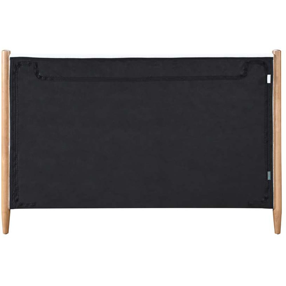 Birlea Marley King Size Oak Effect Linen Bed Image 5