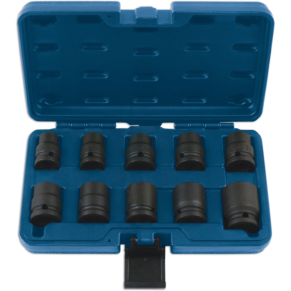 Laser Impact 1/2 inch Socket 10 Pack Image 1
