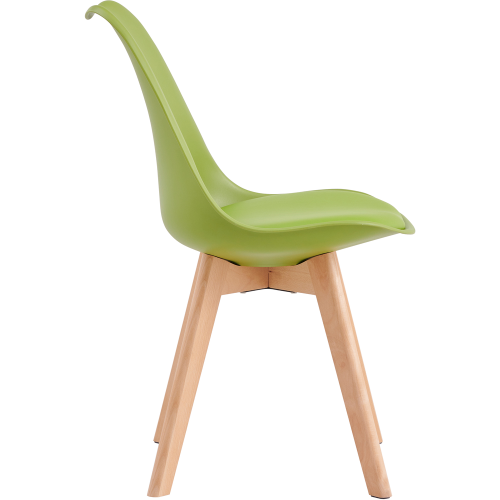 Eva Green Padded Single Dining Chair Image 4