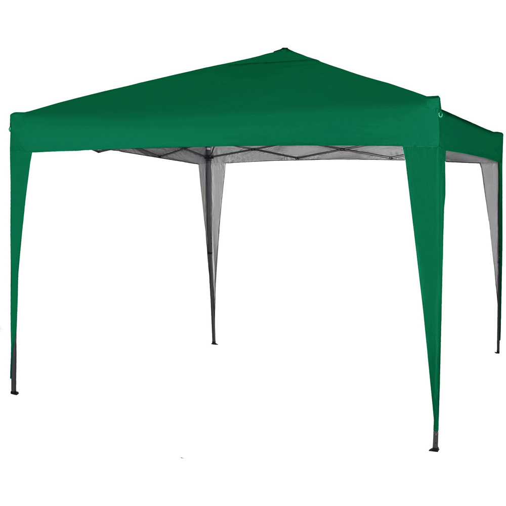 Green Pop Up Outdoor Gazebo 3 x 3m Image 2