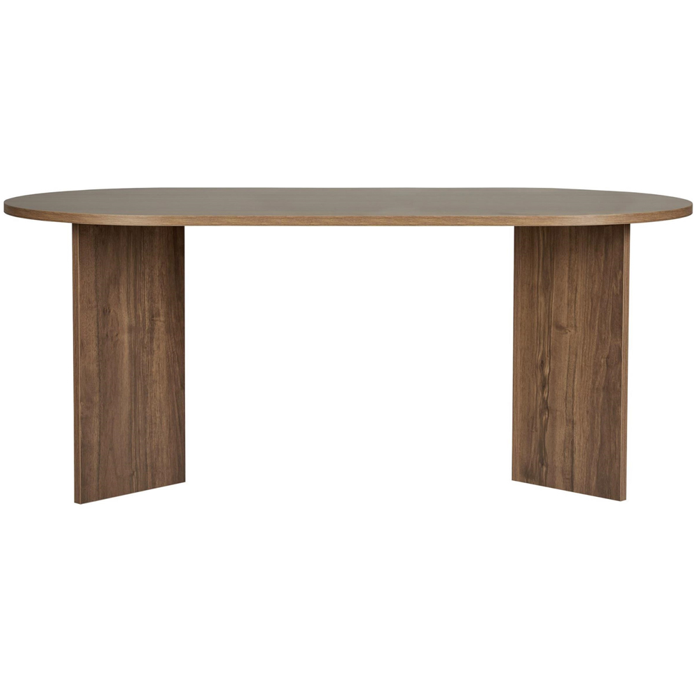 Decortie Sablin 6 Seater Istanbul Walnut Dining Table Image 3