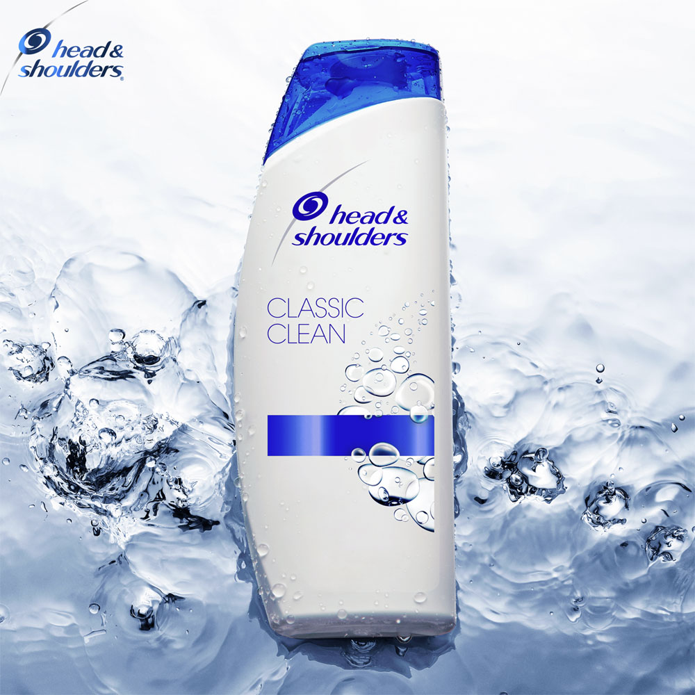 Head and Shoulders Classic Clean Clarifying Anti Dandruff Shampoo 400ml Image 3