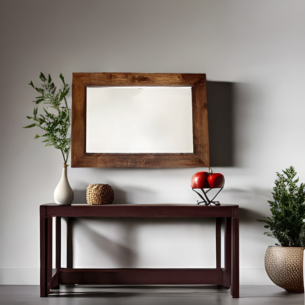 Brooklyn Nihash Toko Dark Mango Mirror 60 x 90cm Image 2
