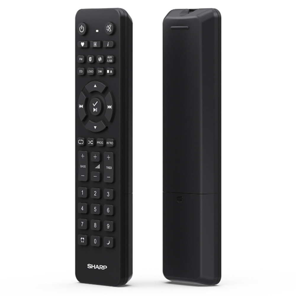 SHARP Tokyo XL-B514 Black FM Hi-Fi Micro System Image 8