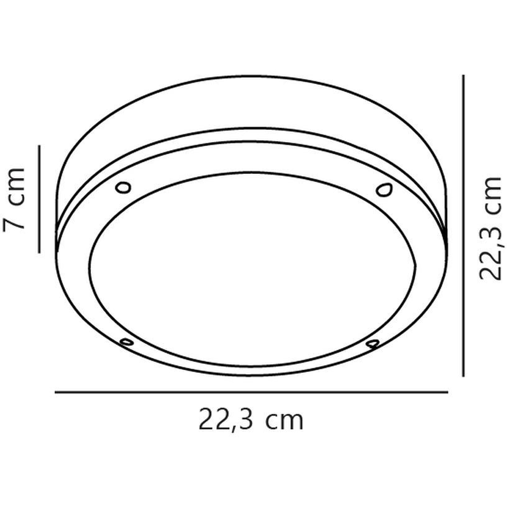 Nordlux Desi 22 E27 Black Ceiling Light Image 3