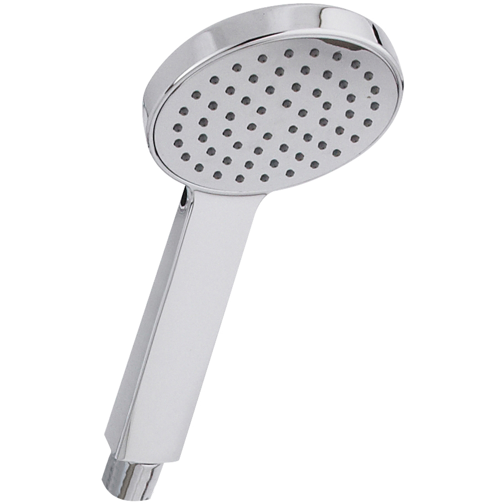 nuie Chrome Single Function Water Saving Handset Image 1