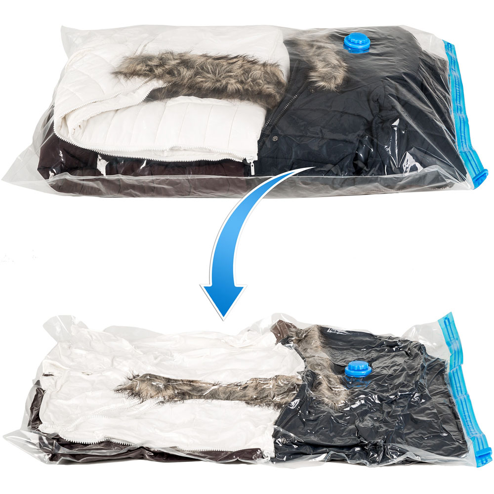 tectake Vacuum Storage Bags 3 Sizes 20 Pack Image 2