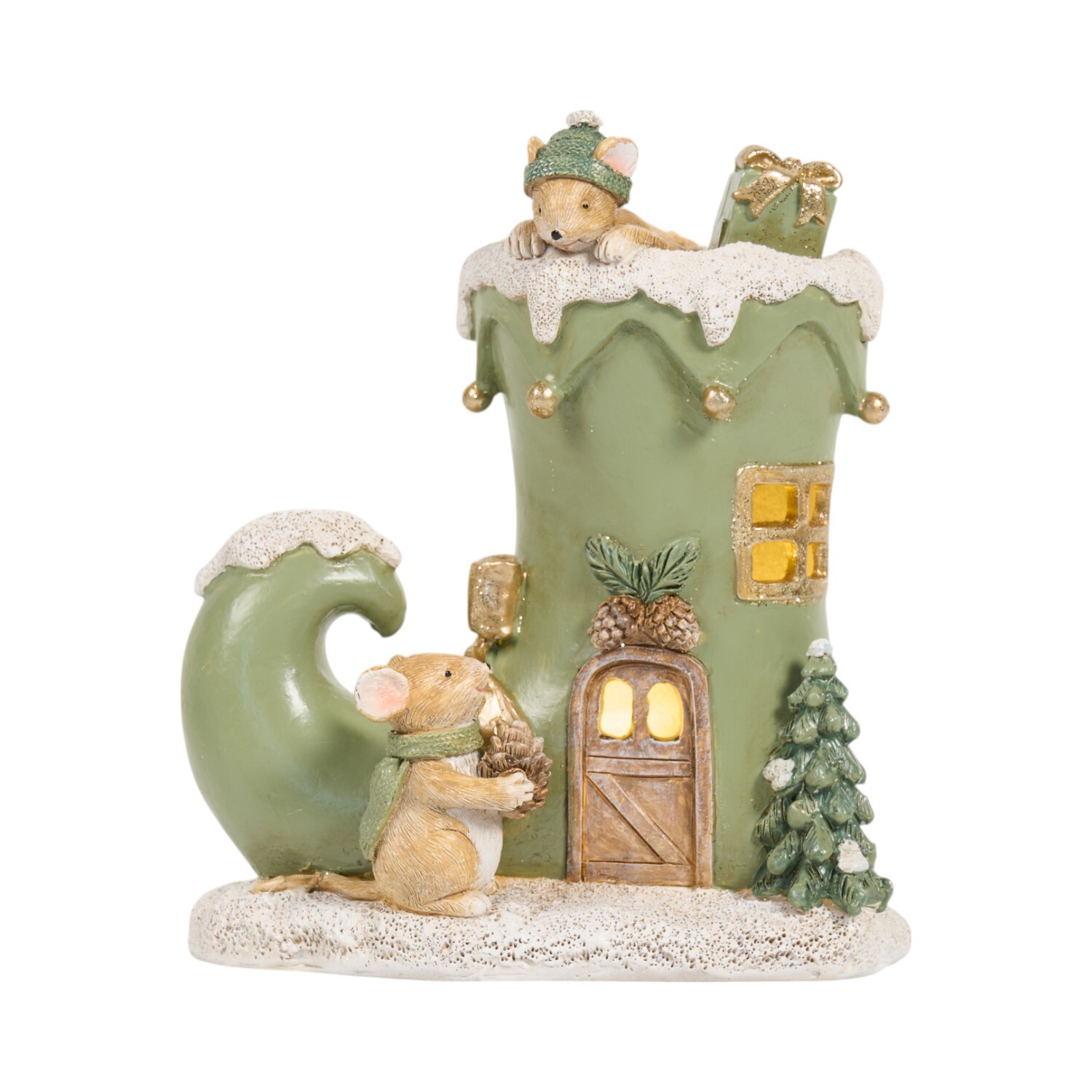 Mouse Boot LED DecorationGreen Image 4