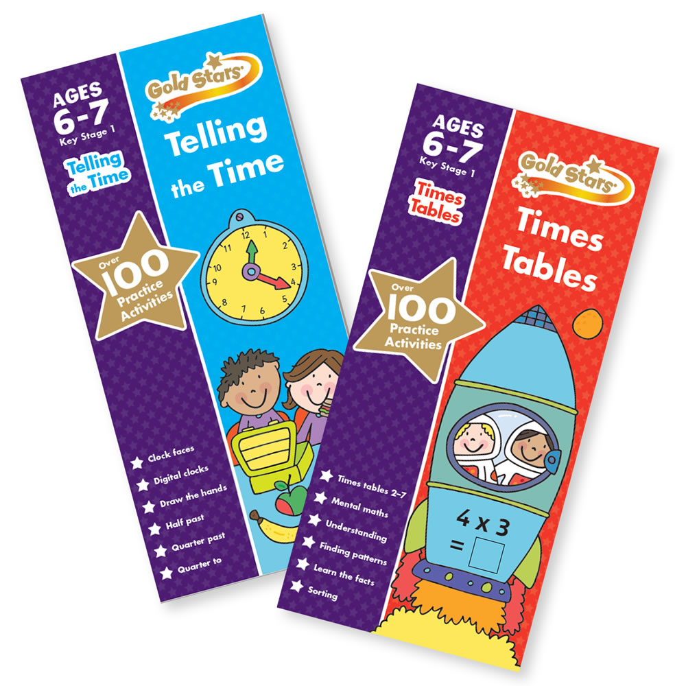 Gold Stars Key Stage 1 Times Tables Ages 6-7 Years Image 1