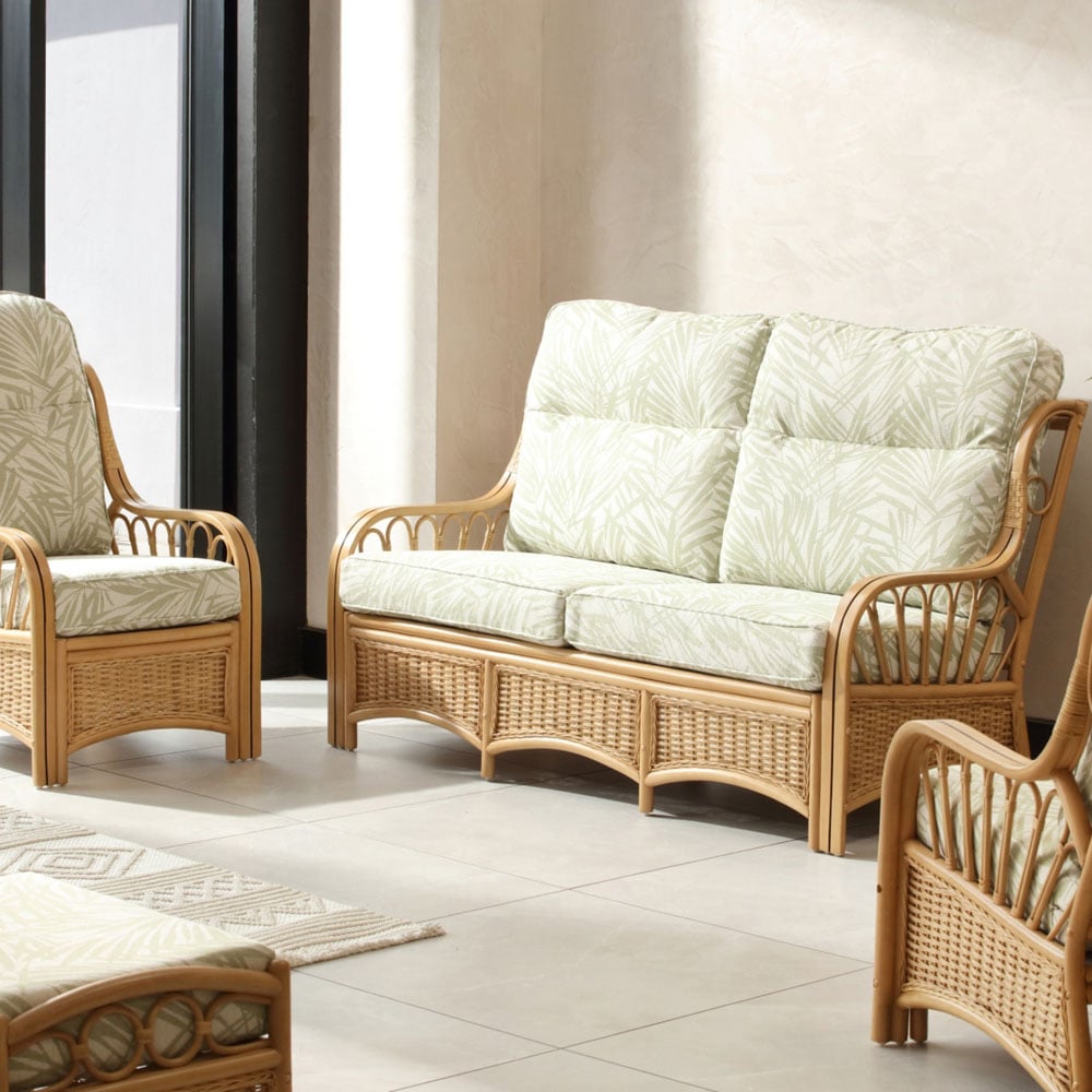 Desser Furniture Vale 3 Seater Light Oak Tropical Suite Image 8