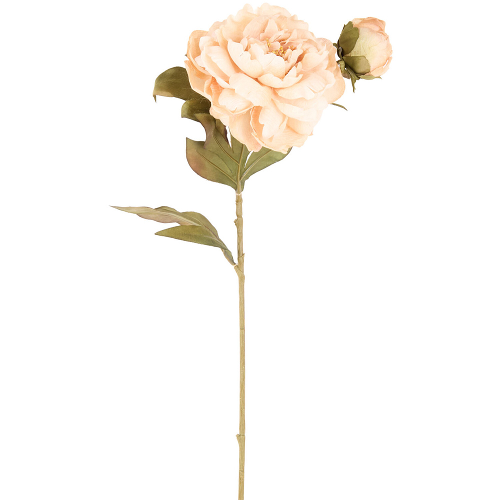 Autumn Open Peony Artificial Flower Image 3