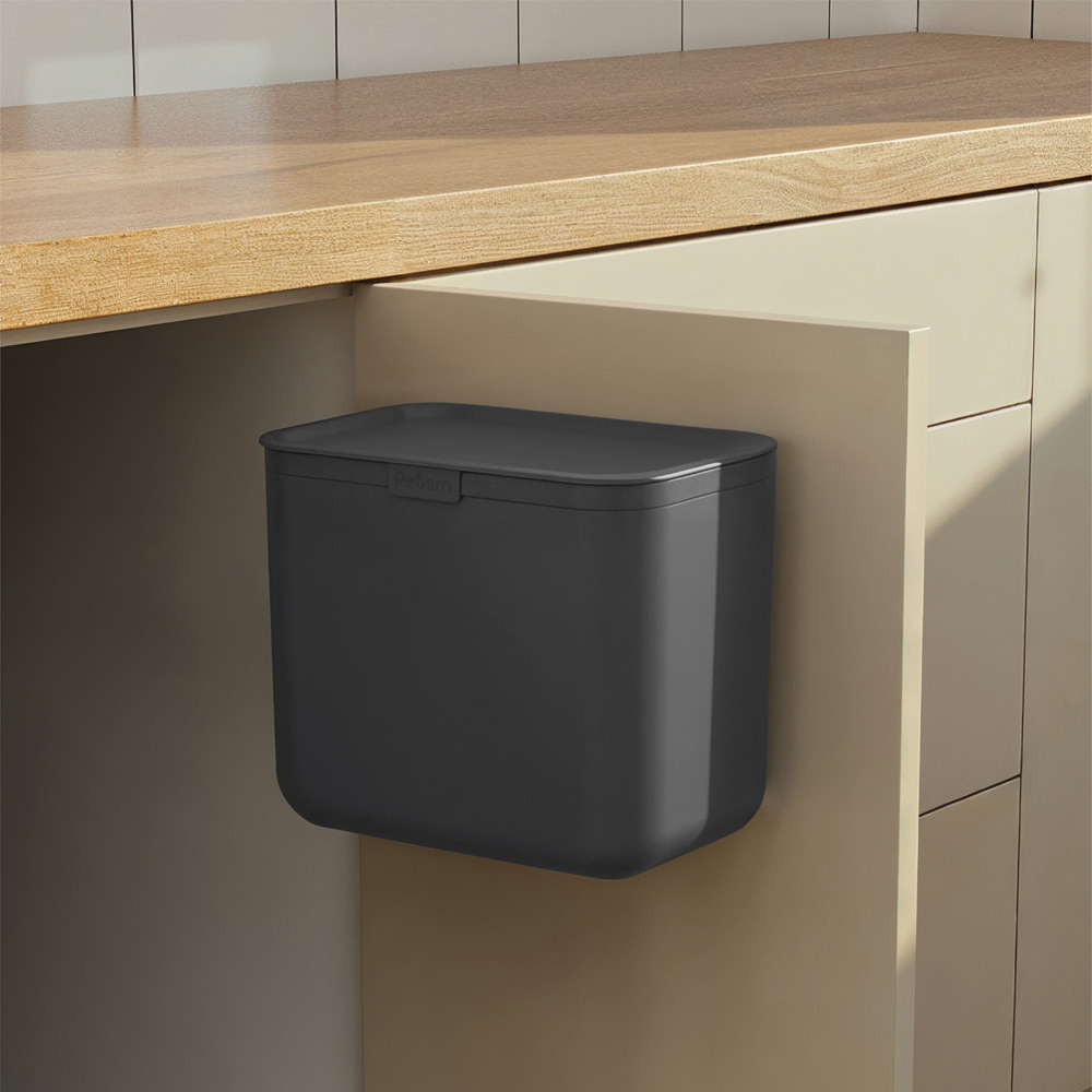 ReBorn SquishBin Dark Grey Collapsible Kitchen Bin 20L Image 5