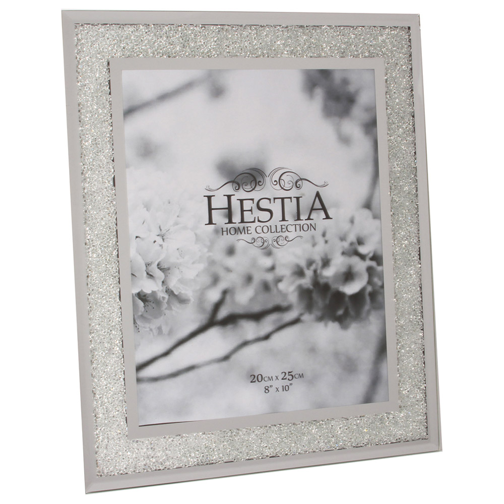 Premier Housewares Hestia Crystal Edge Frame 8 x 10 Inch Image 1