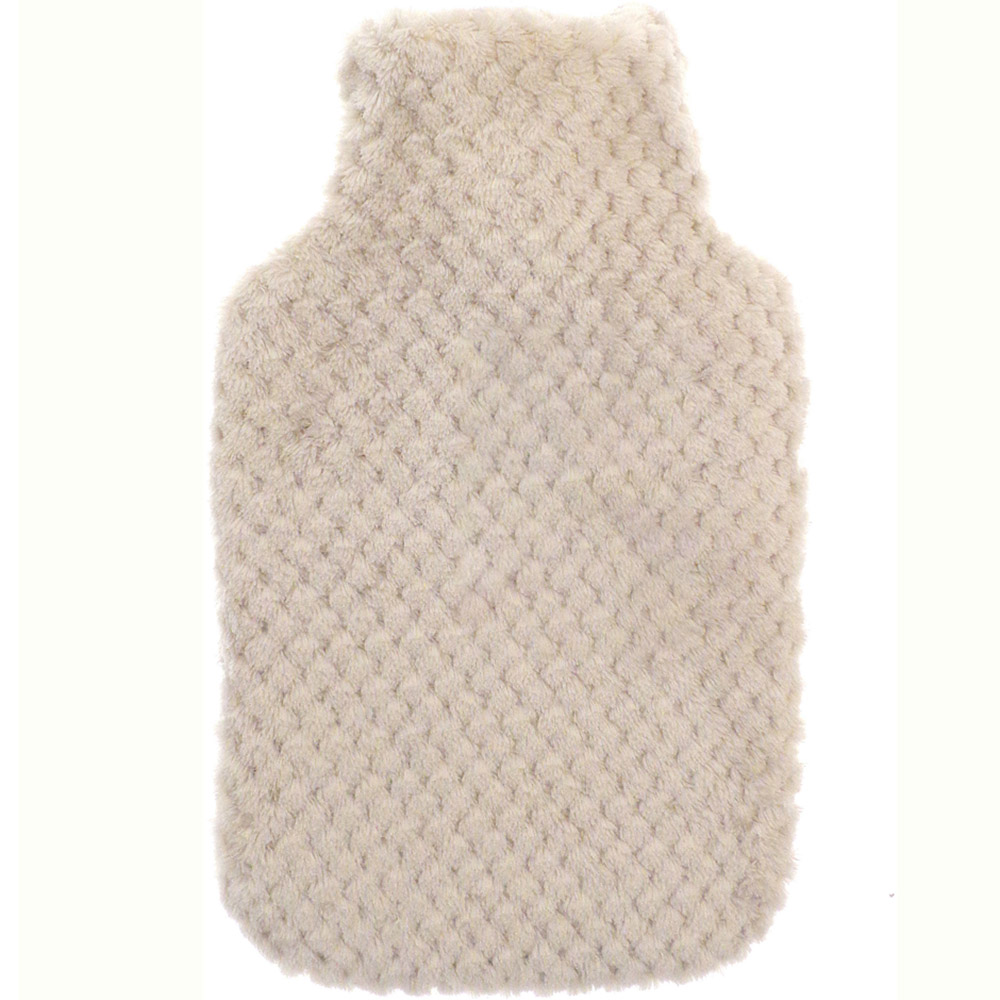 Wilko Hot Water Bottle with Cover Image 2