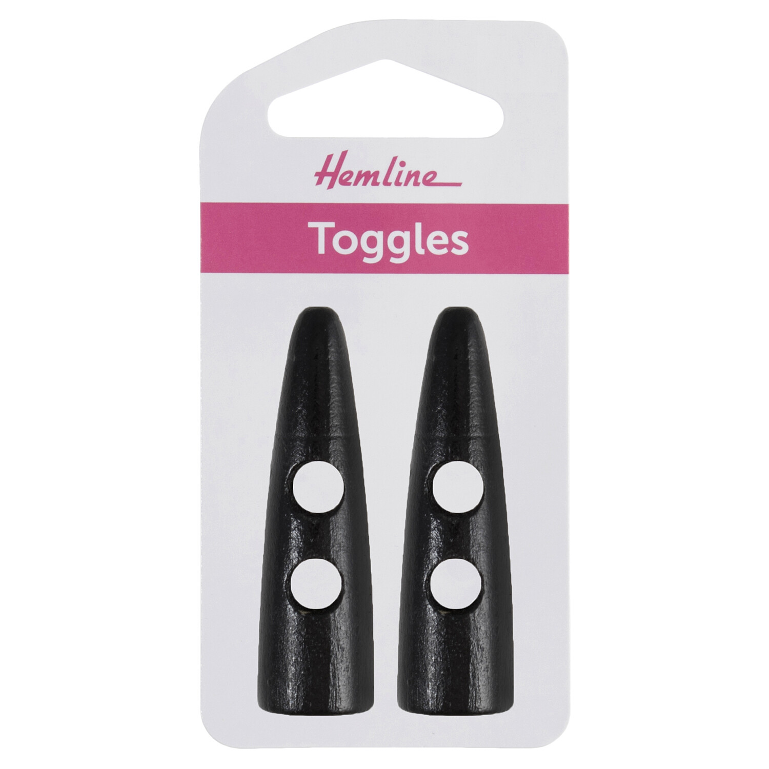 Pack of 3 Dark Hemline Sharktooth Toggles Image 2