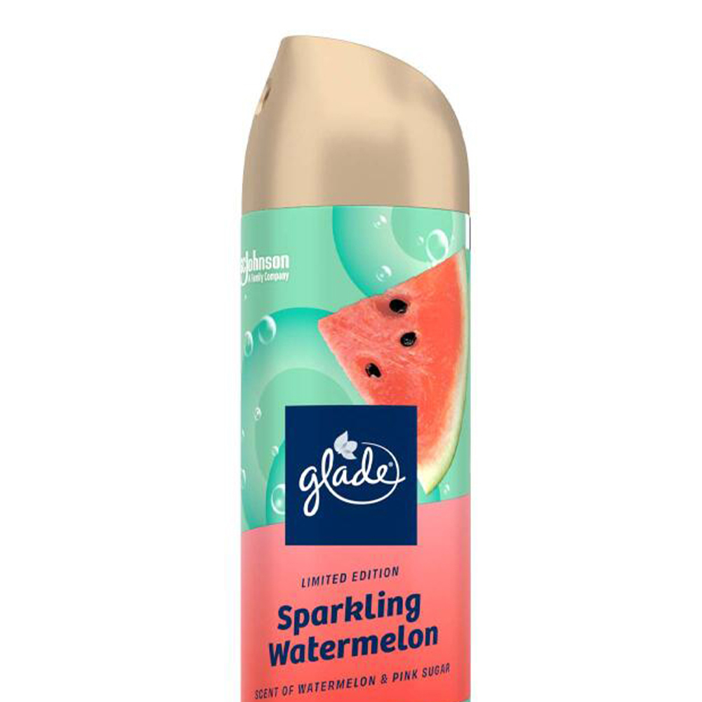 Glade Sparkling Watermelon Aerosol Air Freshener 300ml Wilko