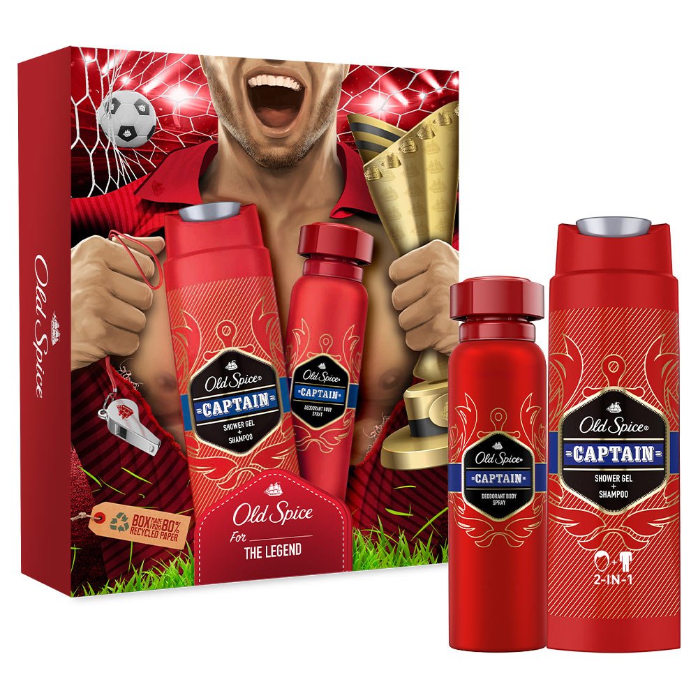 Old Spice Captain Footballer Gift Set 2 Pack Image 3