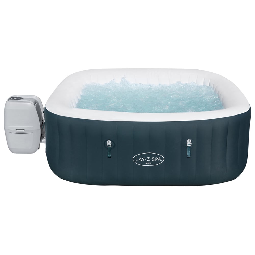 Lay-Z-Spa Ibiza AirJet 6 Person Inflatable Hot Tub 66 x 180cm Image 1