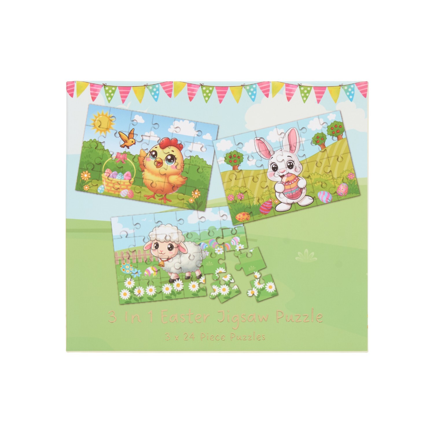 Pack of 3 Spring Animal Puzzles Image 3