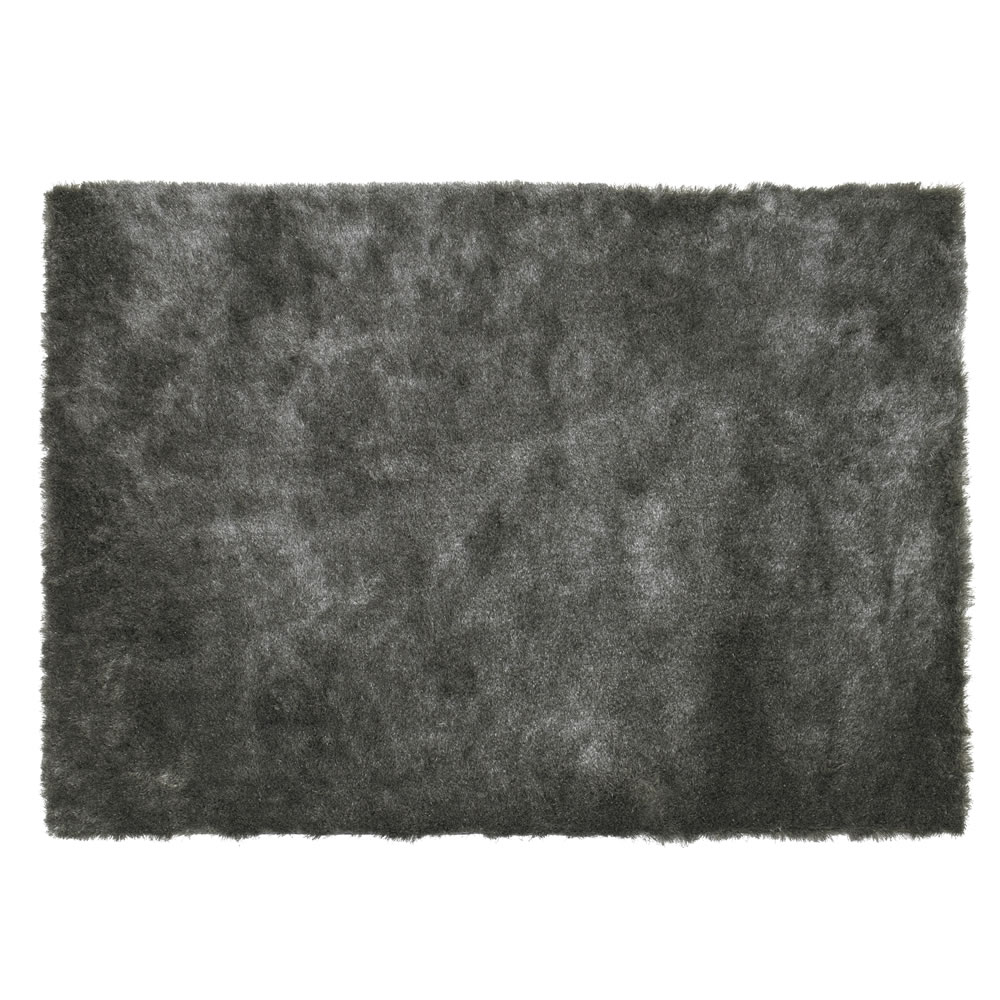 Wilko 120 x 170cm Charcoal Sparkle Rug Image 1