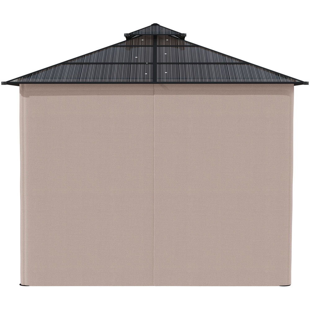 Outsunny 3 x 3m Polycarbonate Roof Outdoor Gazebo Image 3