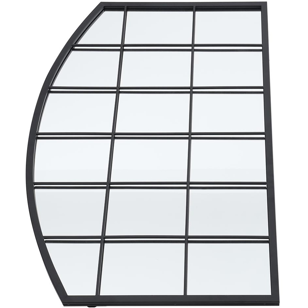 Arched Framed Wall Mirror 110 X 70Cm Image 5