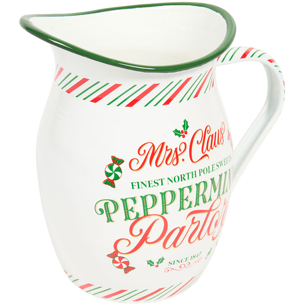 Mrs Claus Peppermint Jug Image 3