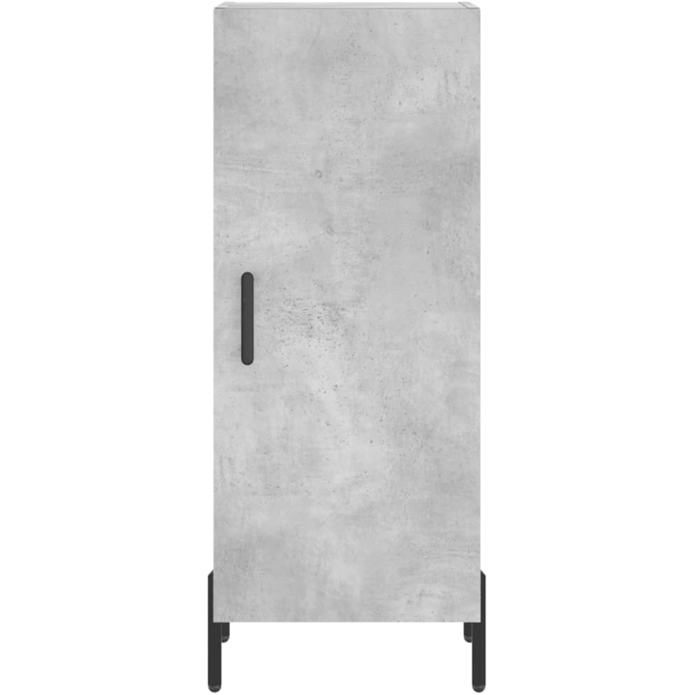 vidaXL 2 Door Concrete Grey Highboard Image 8