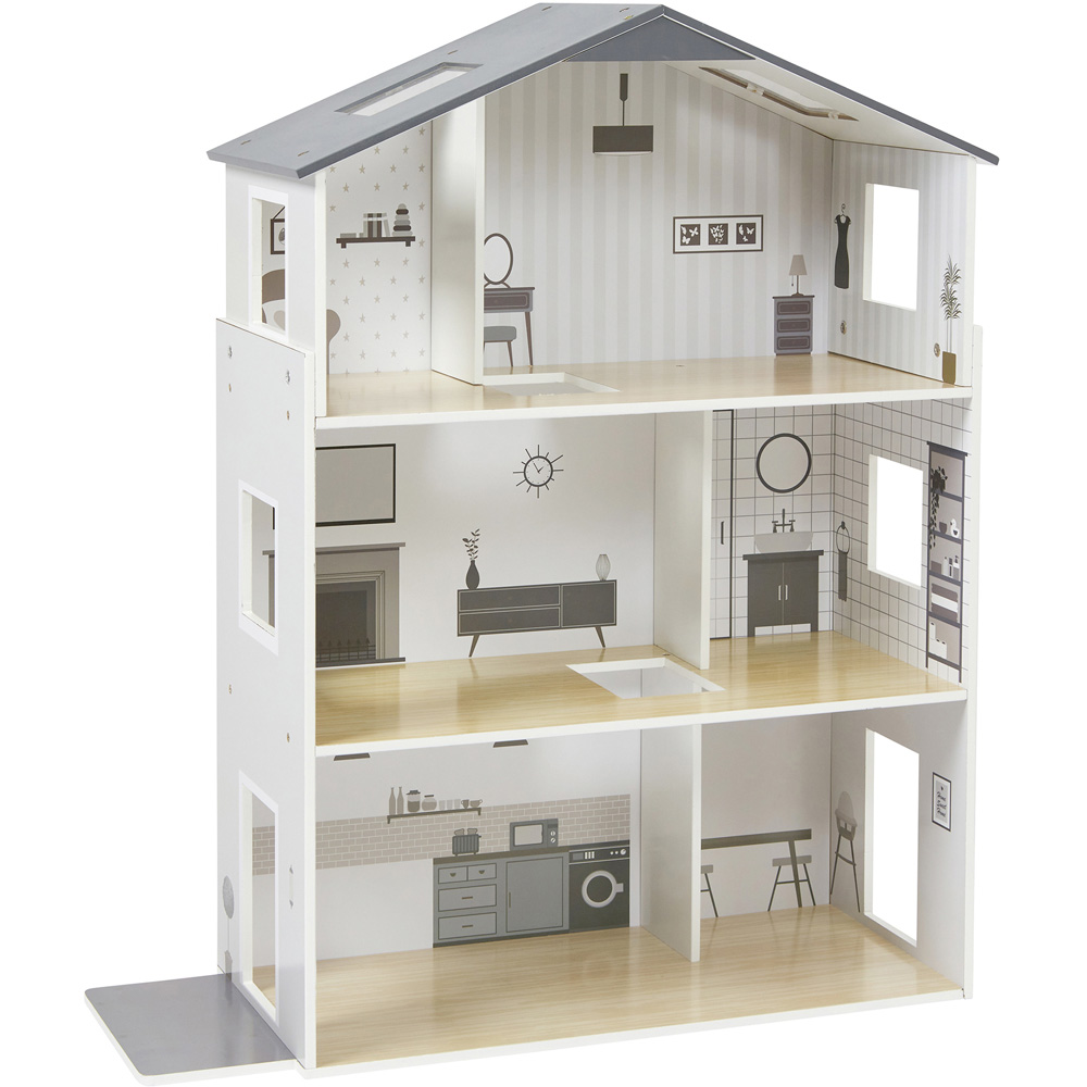 Liberty House Toys Kids Contemporary Dolls House with Accessories Image 4