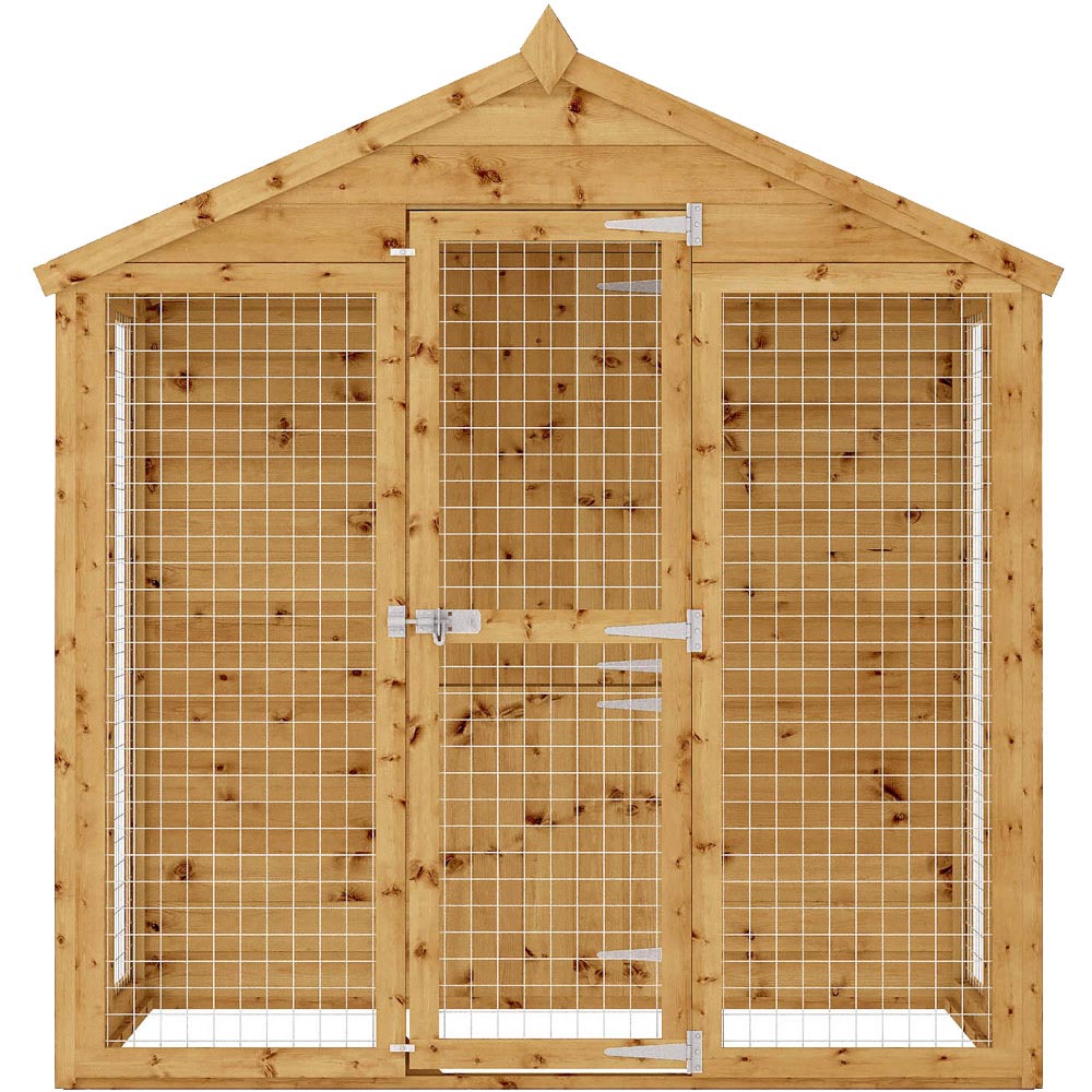 Mercia 8 x 6 Staffordshire Dog Kennel and Run Image 2