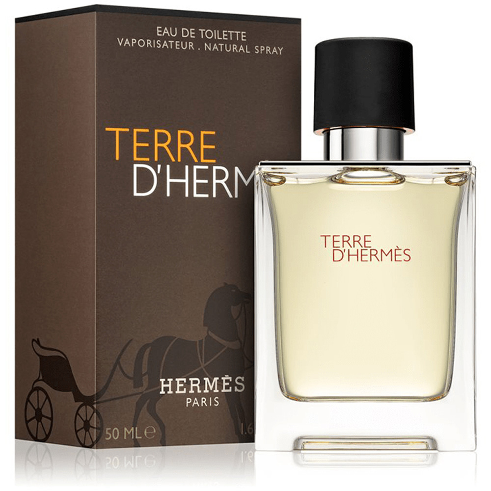 Hermes Terre d'Hermes Men Eau De Toilette Spray 50ml Image 2