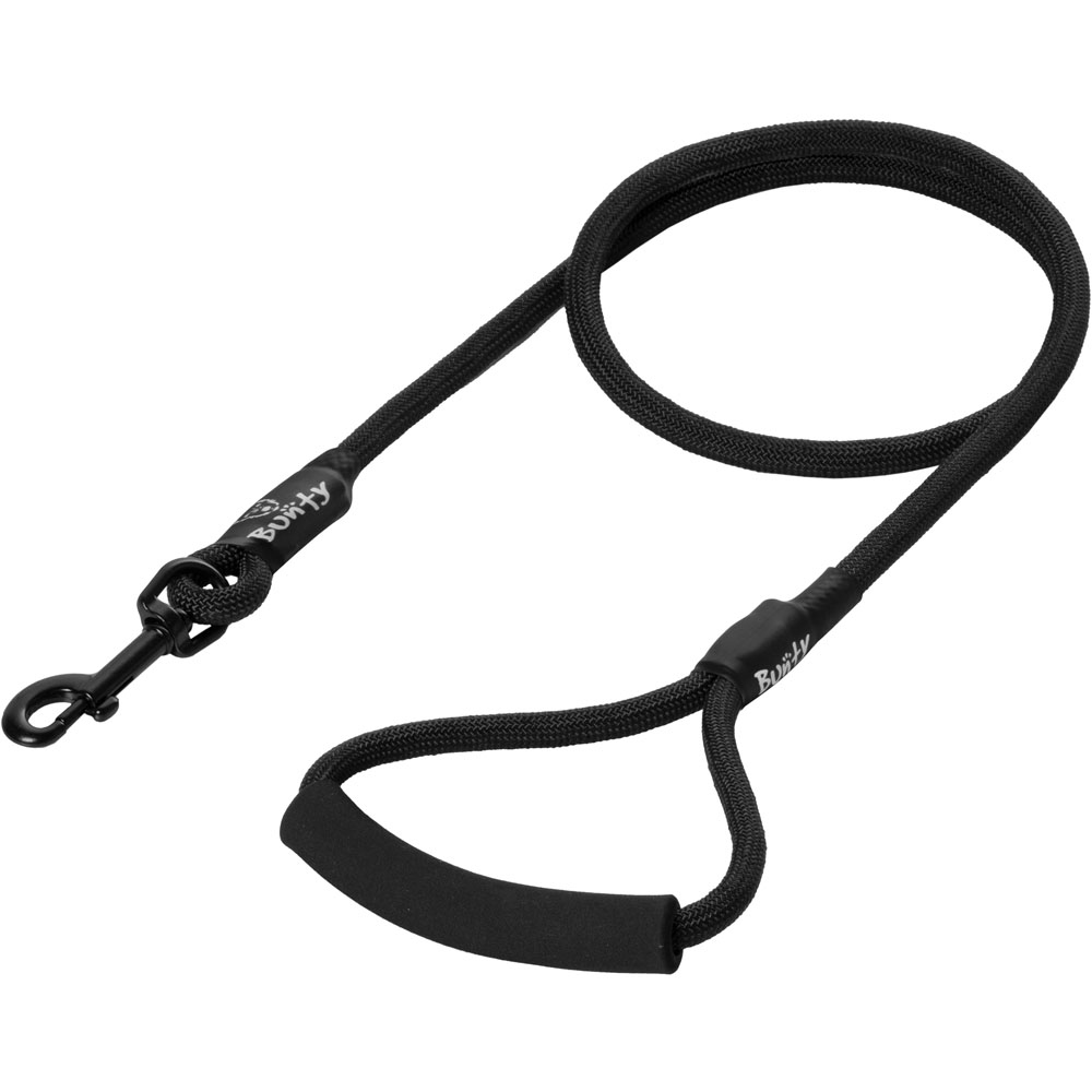 Bunty Large Black Rope Lead Image 1